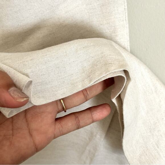 Alfani Women’s Relaxed Fit Wide Leg Resort Wear Linen Pants, Size 10 - Picture 6 of 7